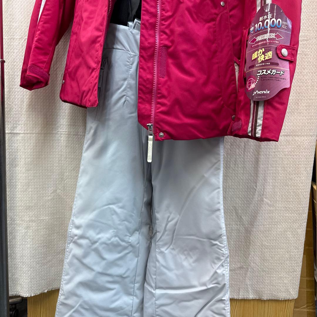 【新品未使用】Pheonix スキーウェア ピンク　93