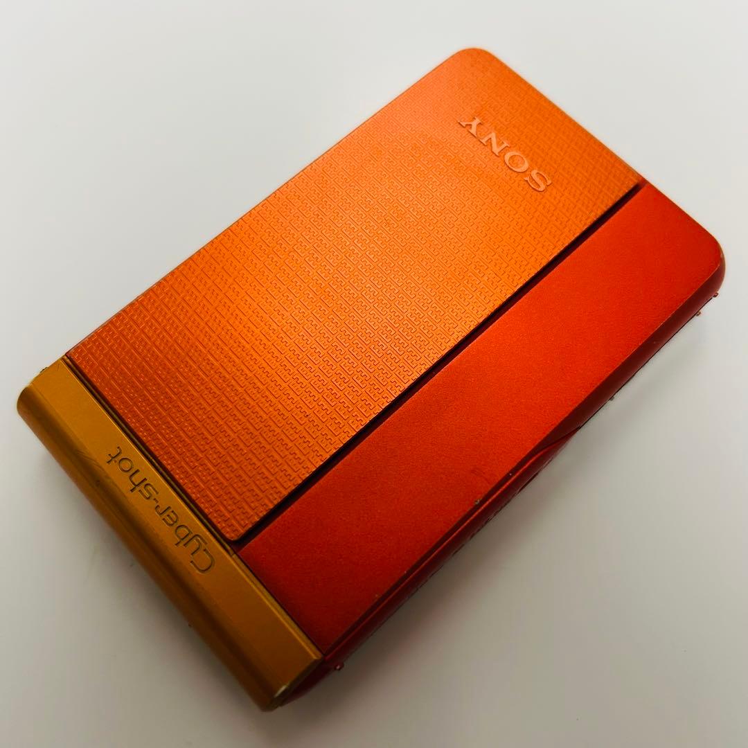 動作◎！SONY デジタルカメラ　サイバーショット　DSC-TX30 オレンジ