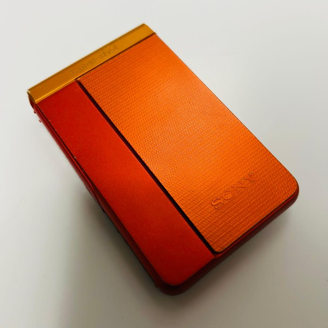 動作◎！SONY デジタルカメラ　サイバーショット　DSC-TX30 オレンジ