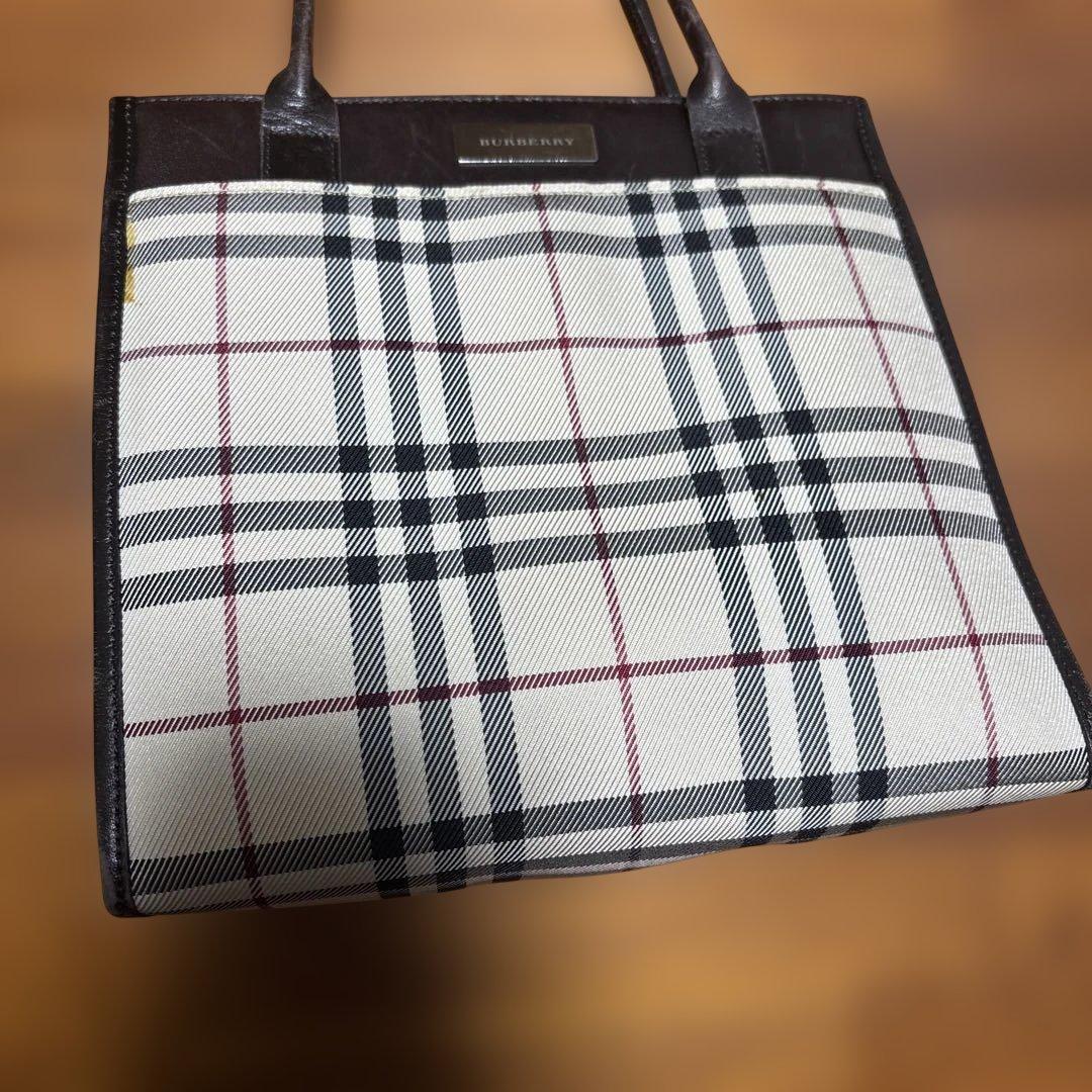 バーバリー ハンドバッグ ノバチェック トートバッグ BURBERRY