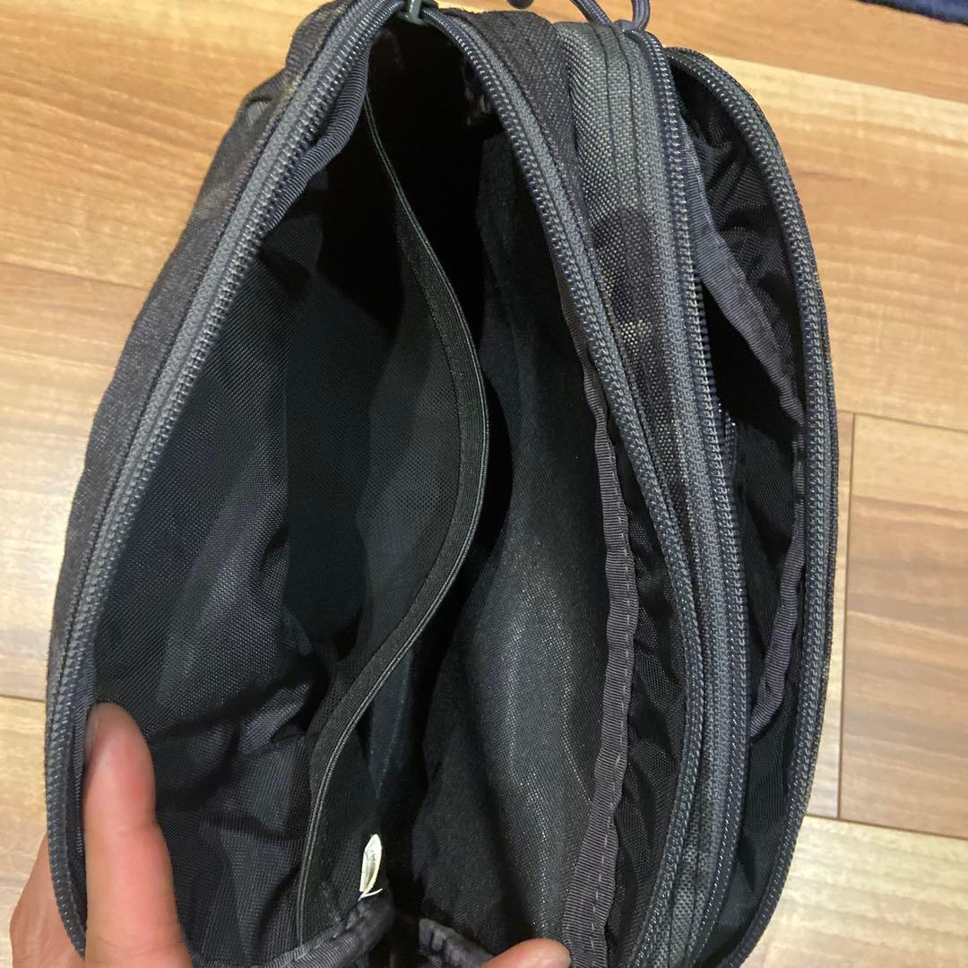 BRIEFING GOLF ブリーフィングゴルフ ダブルジップ ポーチ　迷彩柄