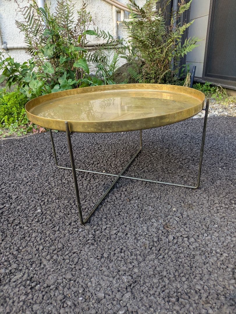 E15 イーフィフティーン CIBONE 真鍮コーヒーテーブル