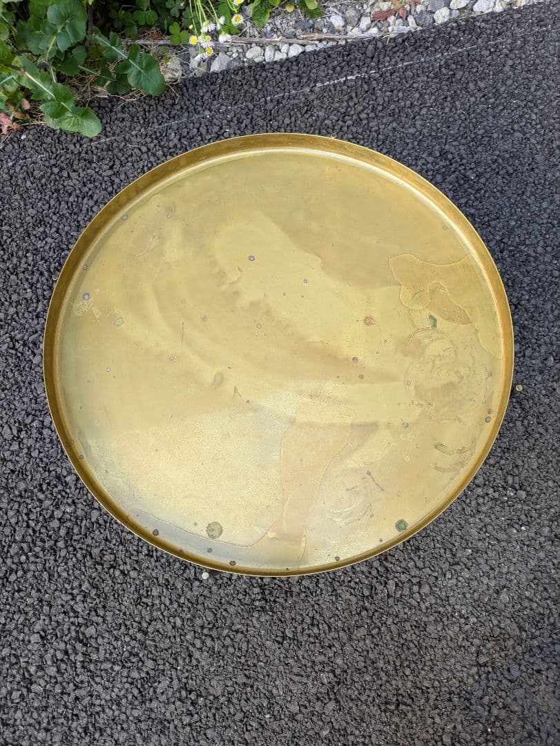 E15 イーフィフティーン CIBONE 真鍮コーヒーテーブル