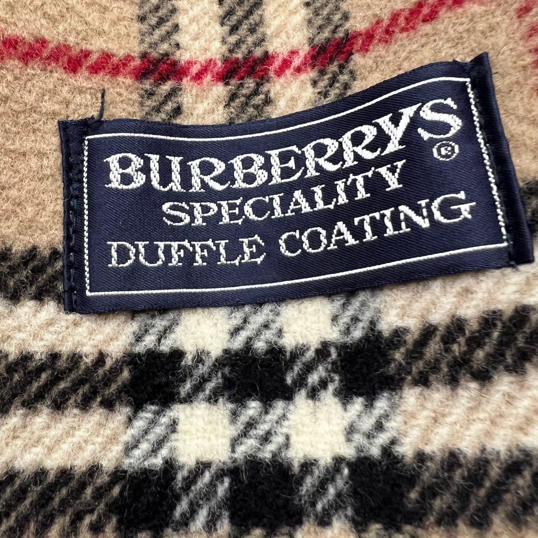 バーバリー　ダッフルコート　スペシャリティダッフルコーティング　ノバチェック