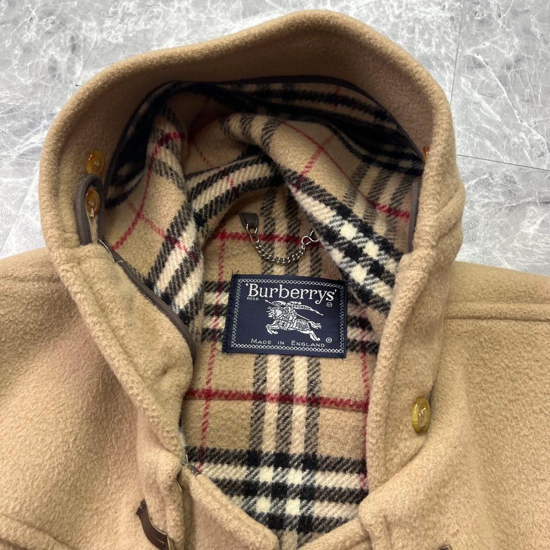 バーバリー　ダッフルコート　スペシャリティダッフルコーティング　ノバチェック