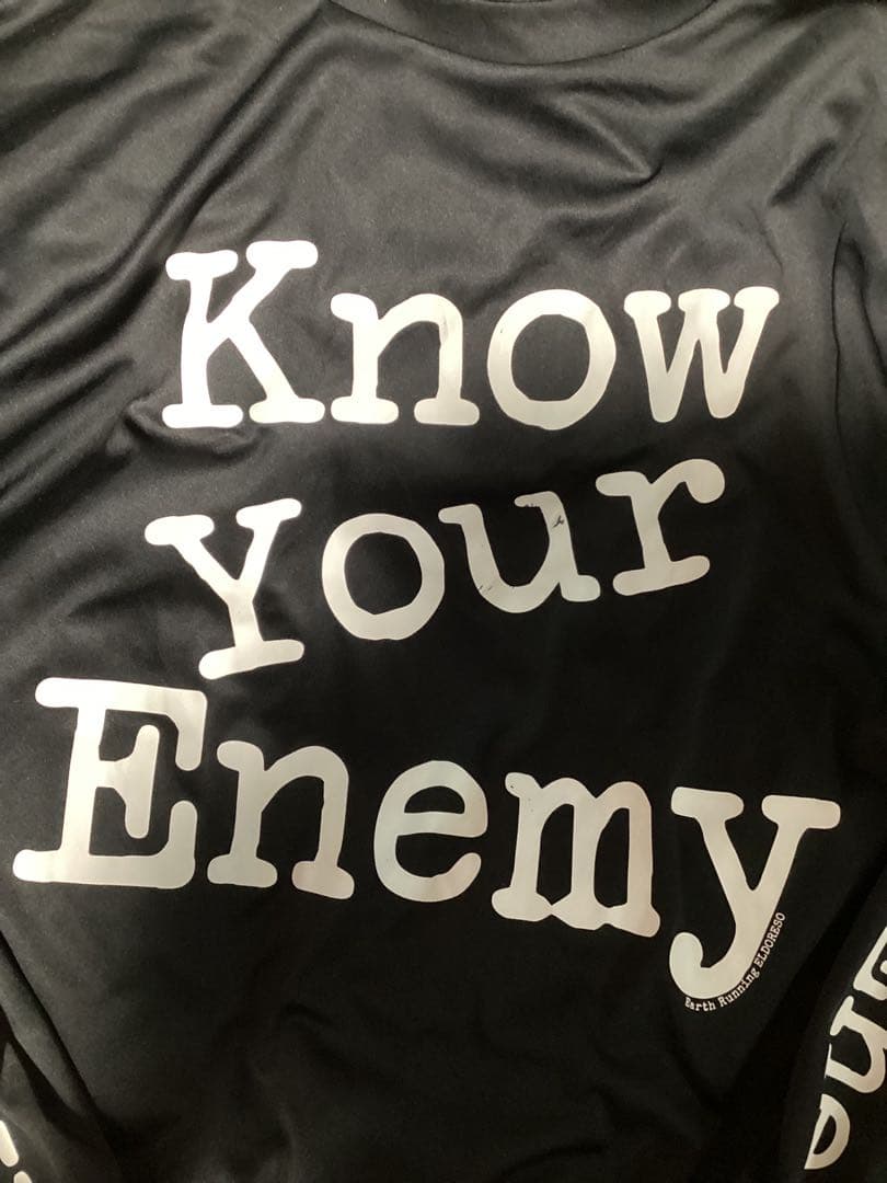 ELDORESO エルドレッソ Know Your Enemy 長袖Tシャツ M