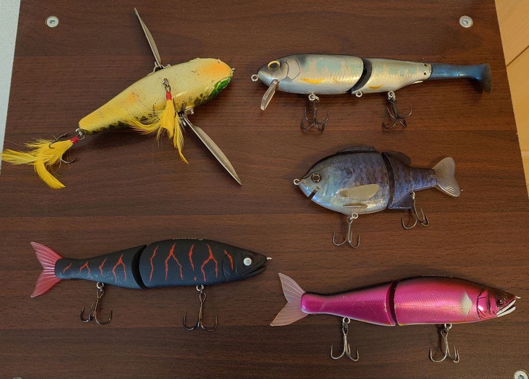 ビックベイト デカダッジ ジョイクロ ブルシューター ティンバーフラッシュ