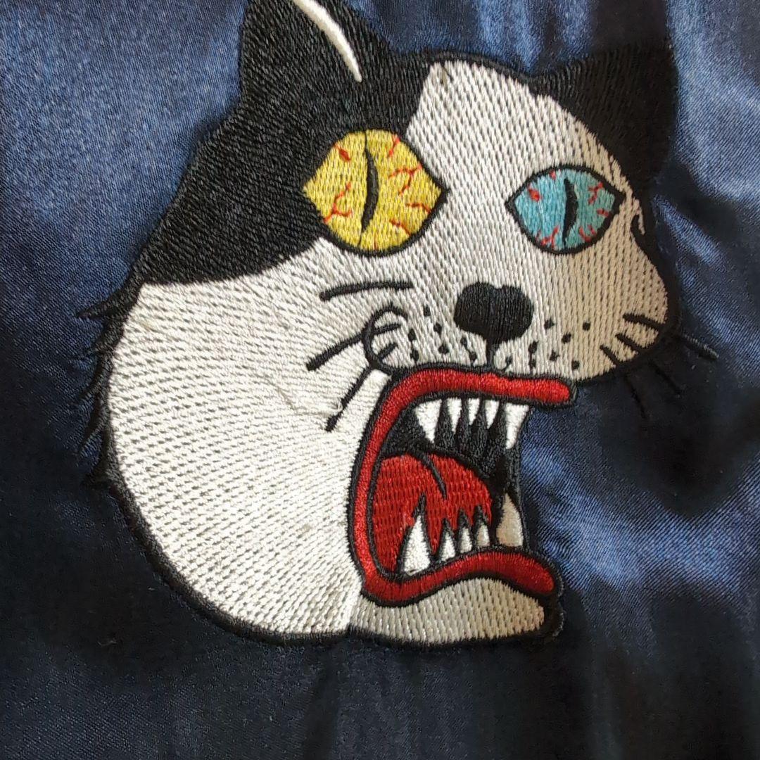 ネコPパンクドランカーズ　野良猫スカジャン