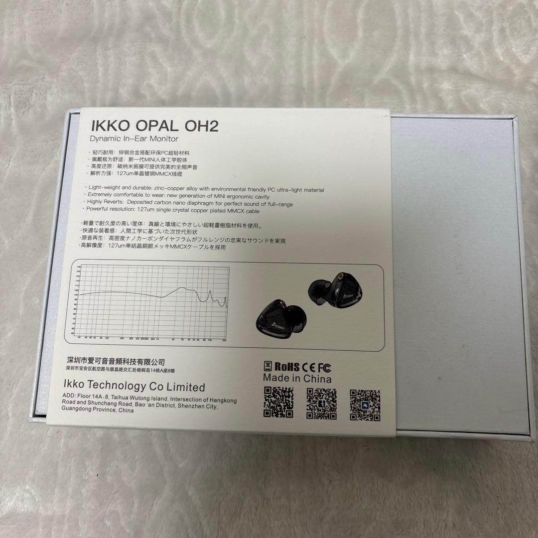 有線 mmcx イヤホン IKKO OH2-ダイナミック インイヤー イヤホン