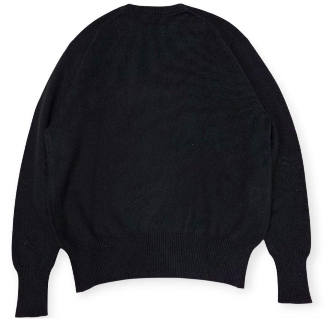 HOGG of HAWICK スコットランドカシミヤ　クルーネック　ブラック