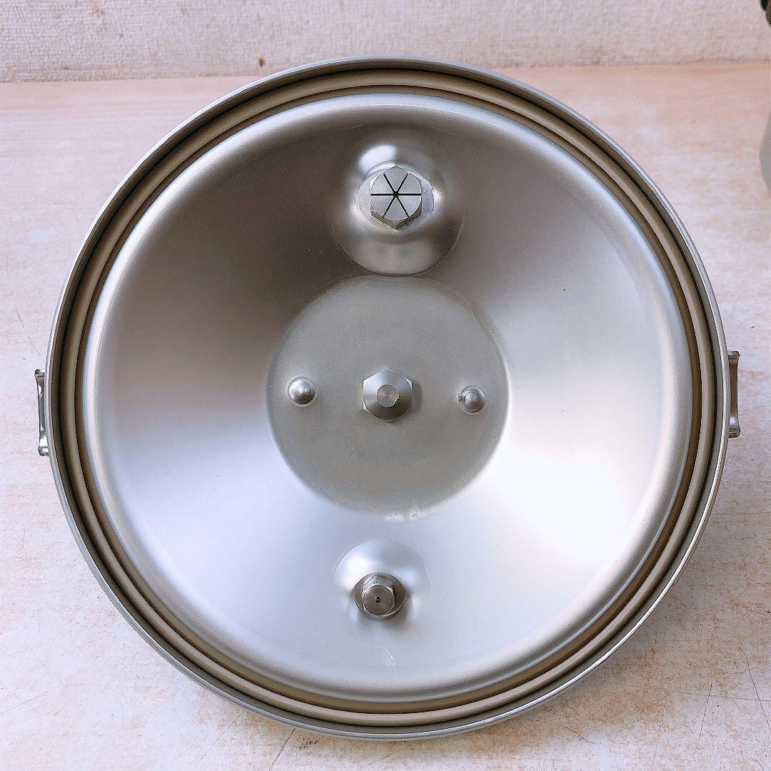 理研 圧力鍋 6L 一升炊き 圧力なべ 両手鍋 RIKEN R-60 自宅保管品