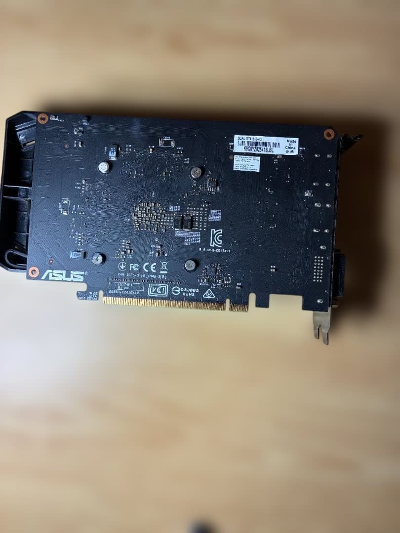 グラフィックボード・グラボ・ビデオカード ASUS GeForce GTX 1650 4GB