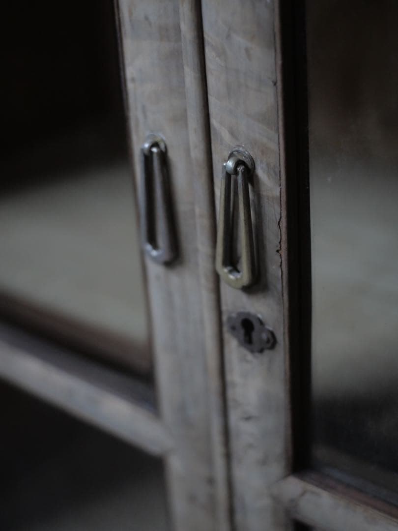 食器棚　収納棚　棚　本棚　木箱　収納　古家具　古道具　アンティーク　昭和レトロ