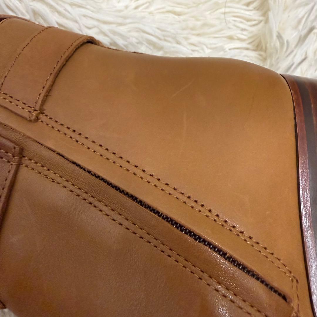 ラルフローレン RALPH LAUREN　ショートブーツ　サイドジップ