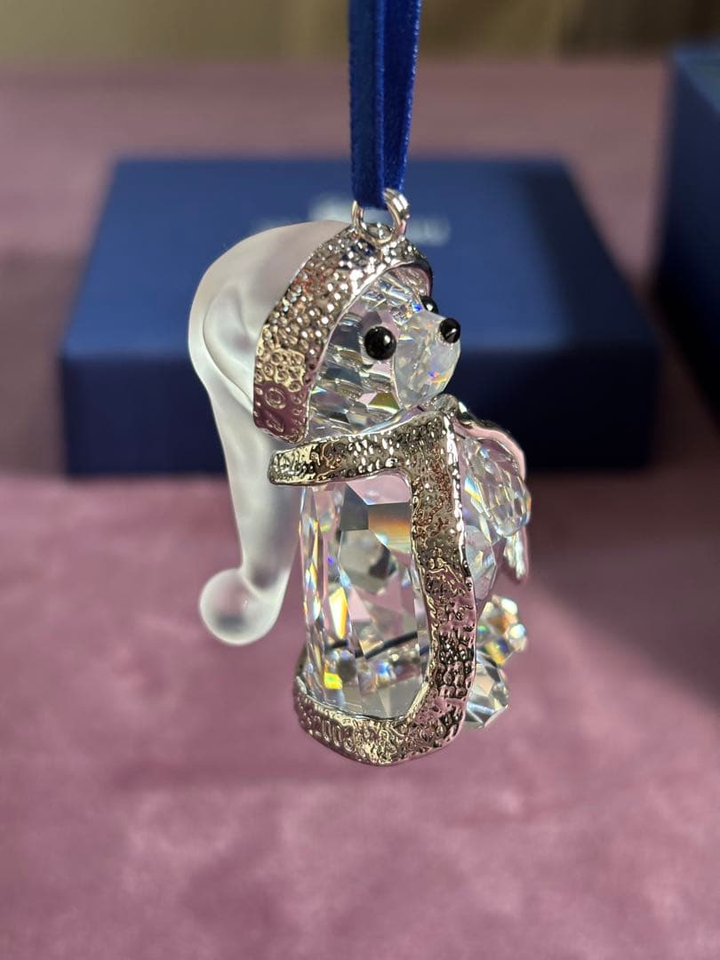 未使用品☆スワロフスキー 社製オーナメント　クマ