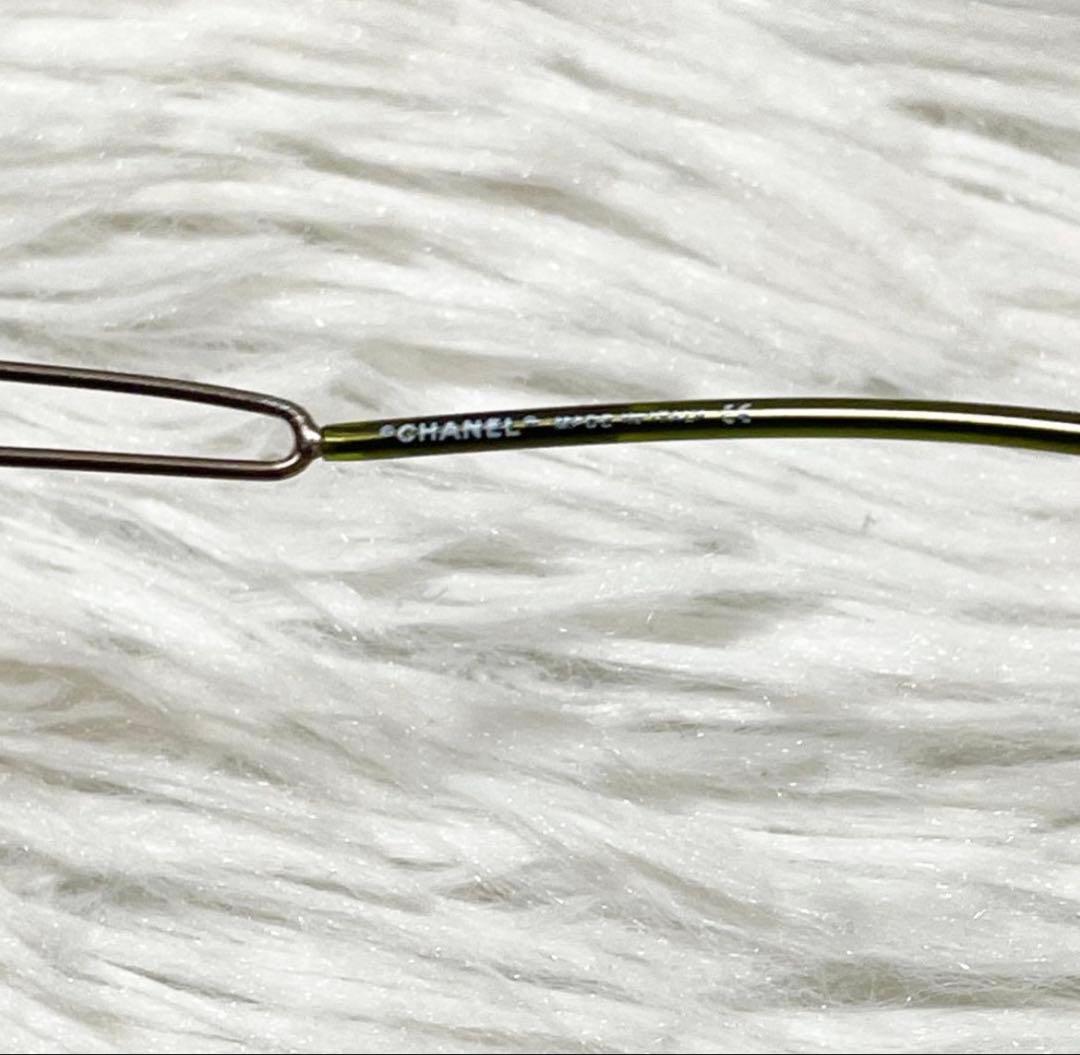 希少 CHANEL シャネル サングラス 眼鏡 5038 ココマーク ブラウン