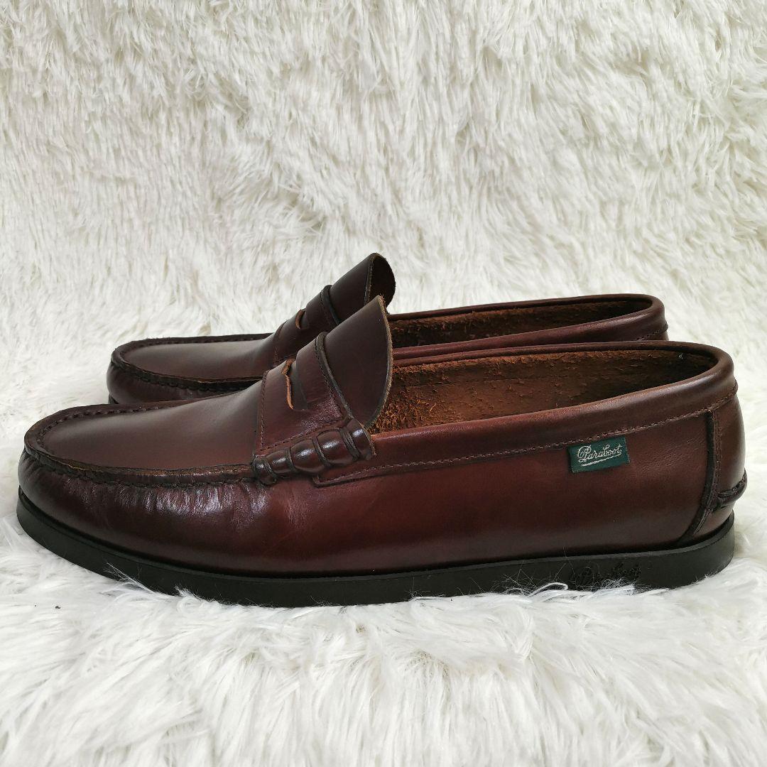 【美品】パラブーツ　CORAUX　コロー　ローファー　UK7　25.5cm