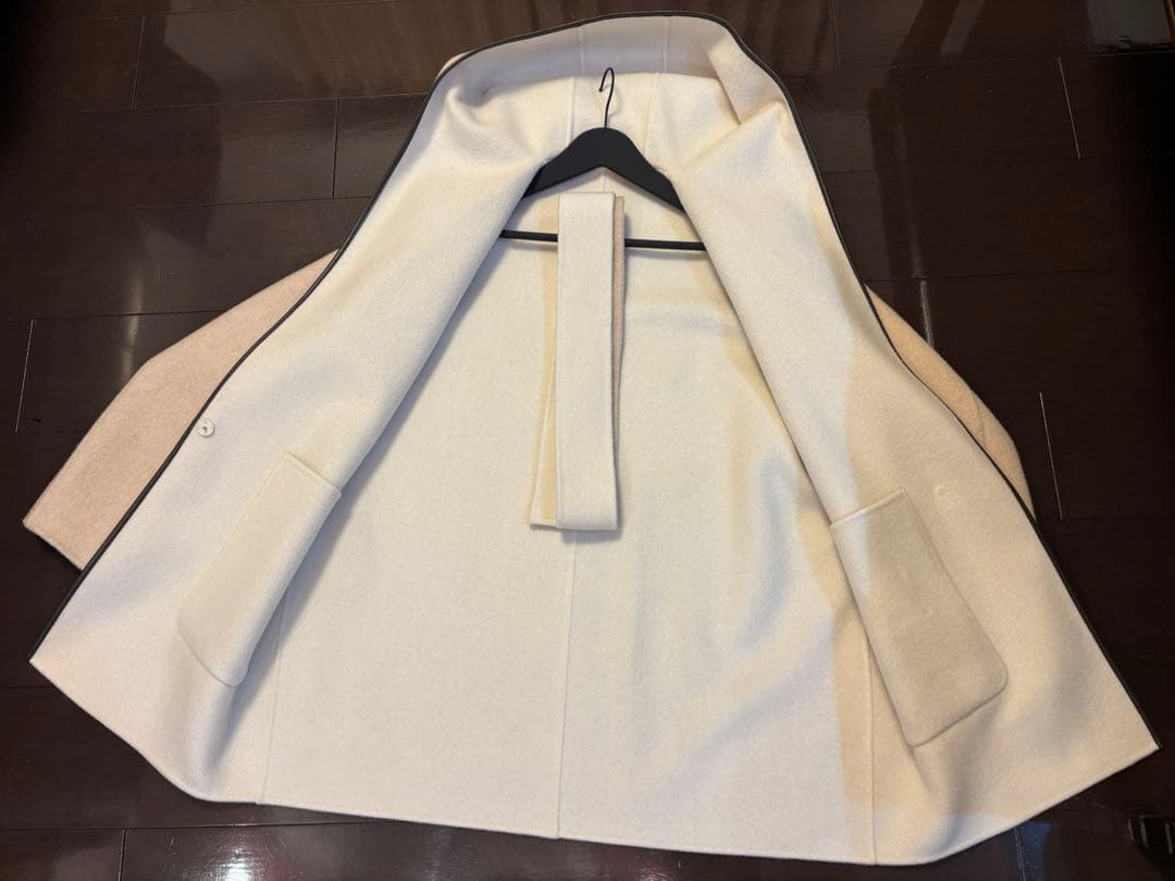 モラビト　リバーシブルカシミヤコート