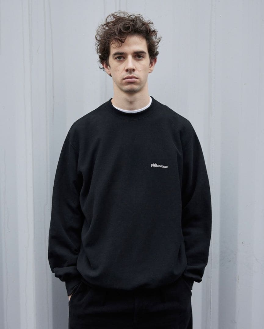 plllllleeeasse クルーネックスウェット ennoy 700fill