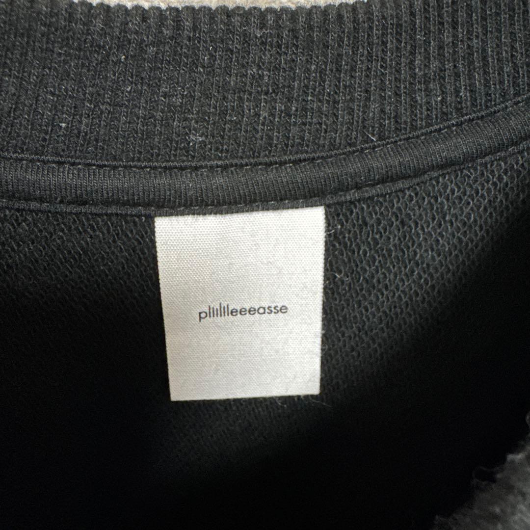 plllllleeeasse クルーネックスウェット ennoy 700fill