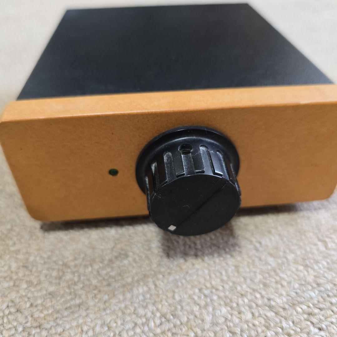 通販生活　加藤晴之さんの紙筒スピーカー　アンプ　セット