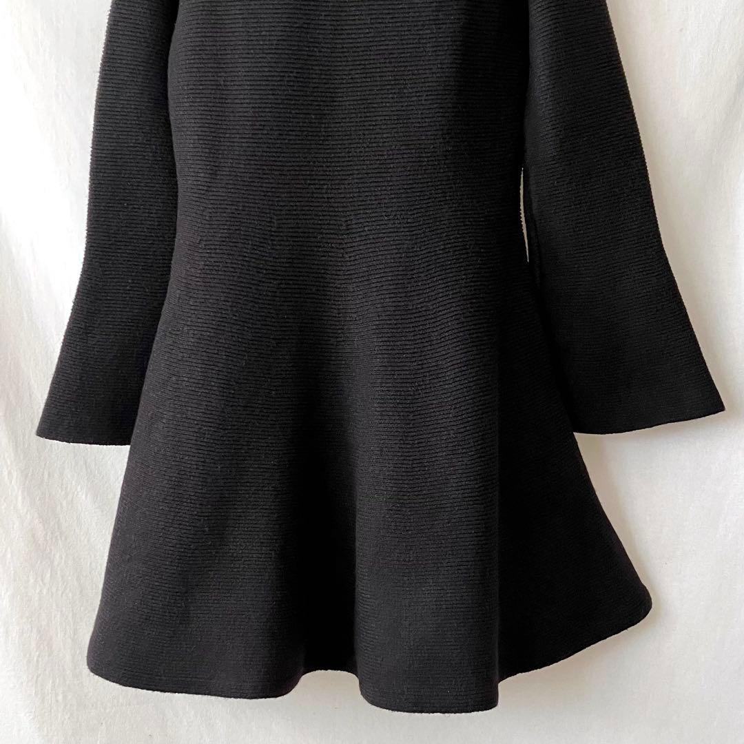 美品 THE TOE Reims Flare Onepiece 黒 S