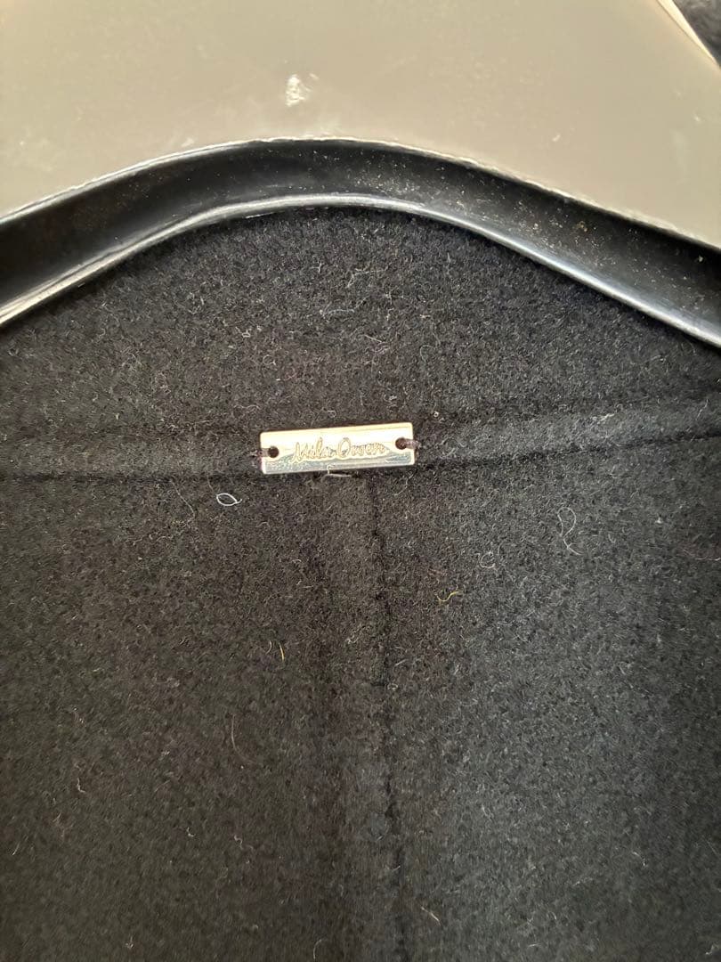 ミラオーウェン　コート　ブラック