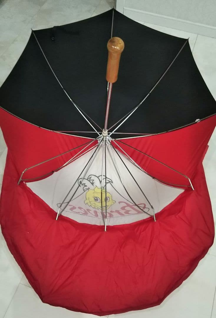 阪急ブレーブス 帽子形 傘 ブレービー（オリックスバファローズ）