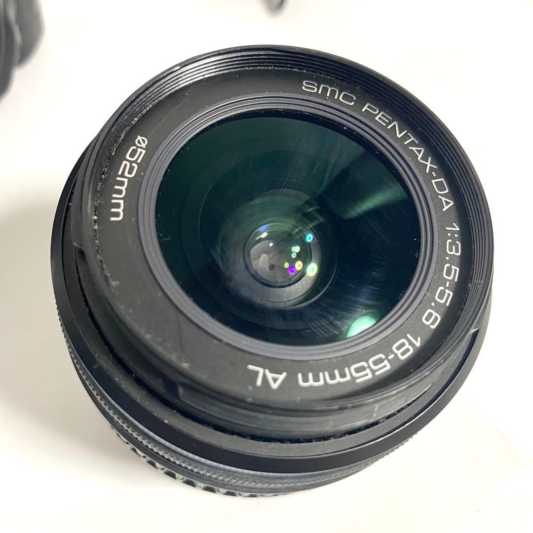 PENTAX K100D デジタル一眼レフカメラ ボディ レンズ 18-55