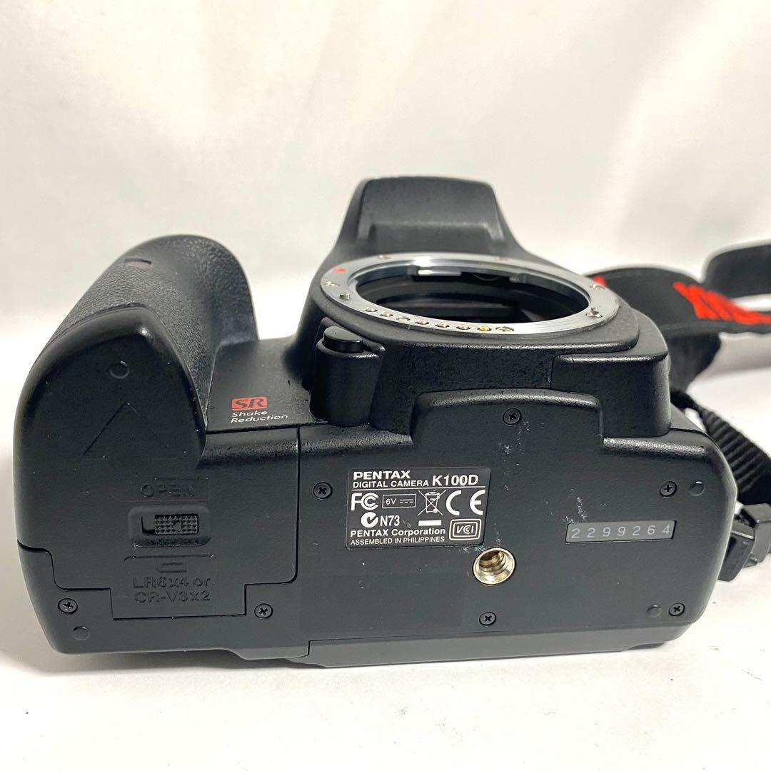 PENTAX K100D デジタル一眼レフカメラ ボディ レンズ 18-55