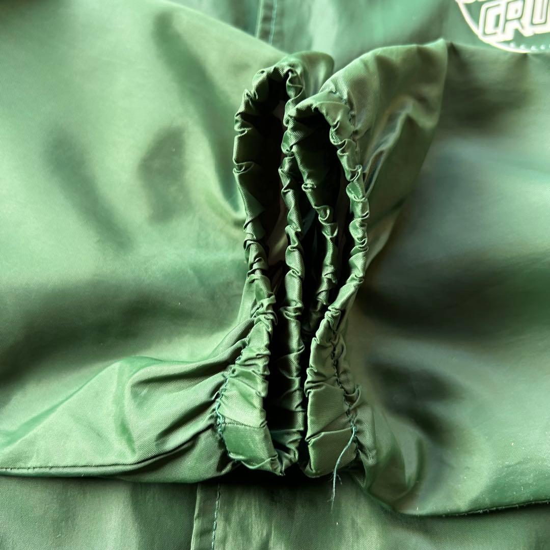 90s サンタクルーズ コーチジャケット USA製 グリーン XL スケート