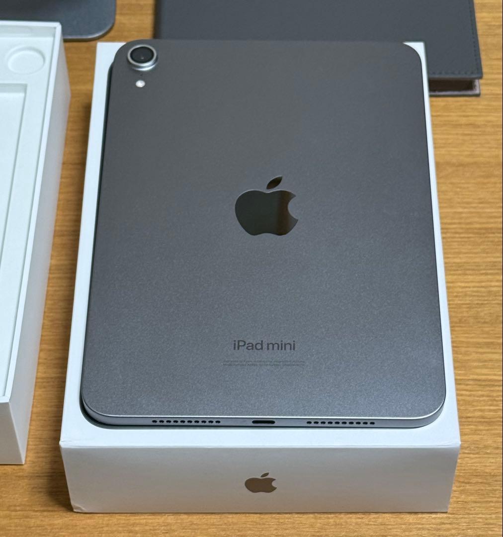 保証付美品　iPad mini 第7世代 A17Pro 128GB 付属多数！