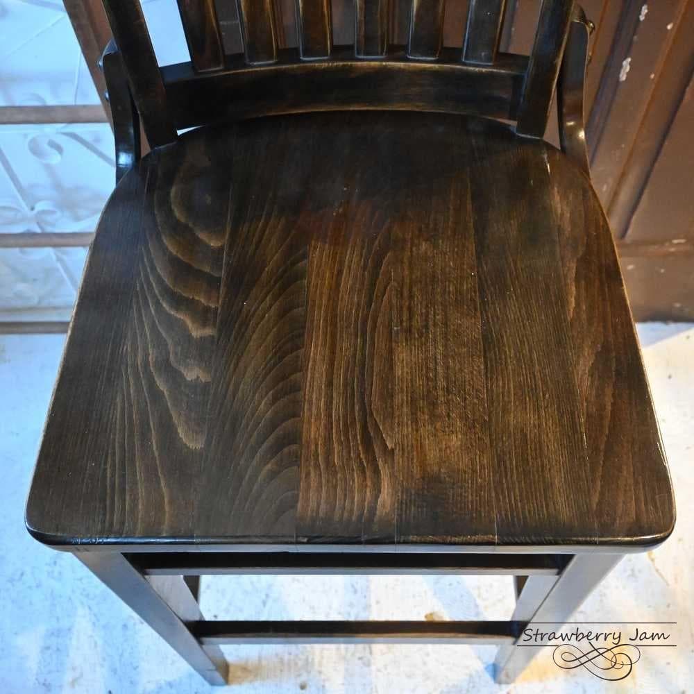 IFU-413-3 英国ヴィンテージ カウンターチェア ハイチェア BARチェア