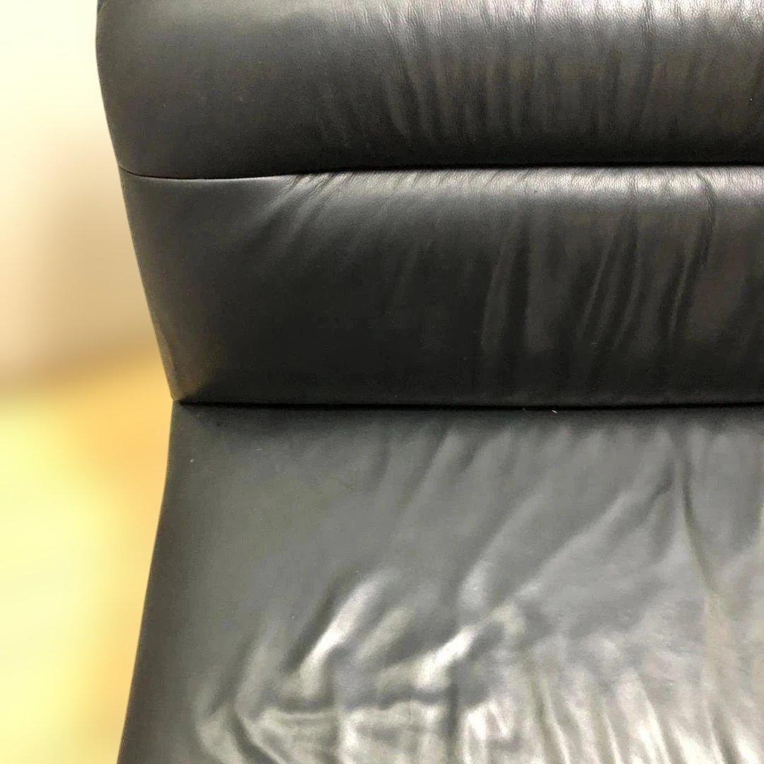 送料無料 JOOP! ヨープ ヒモラ ドイツ 本革 3人掛けソファ 黒 5041