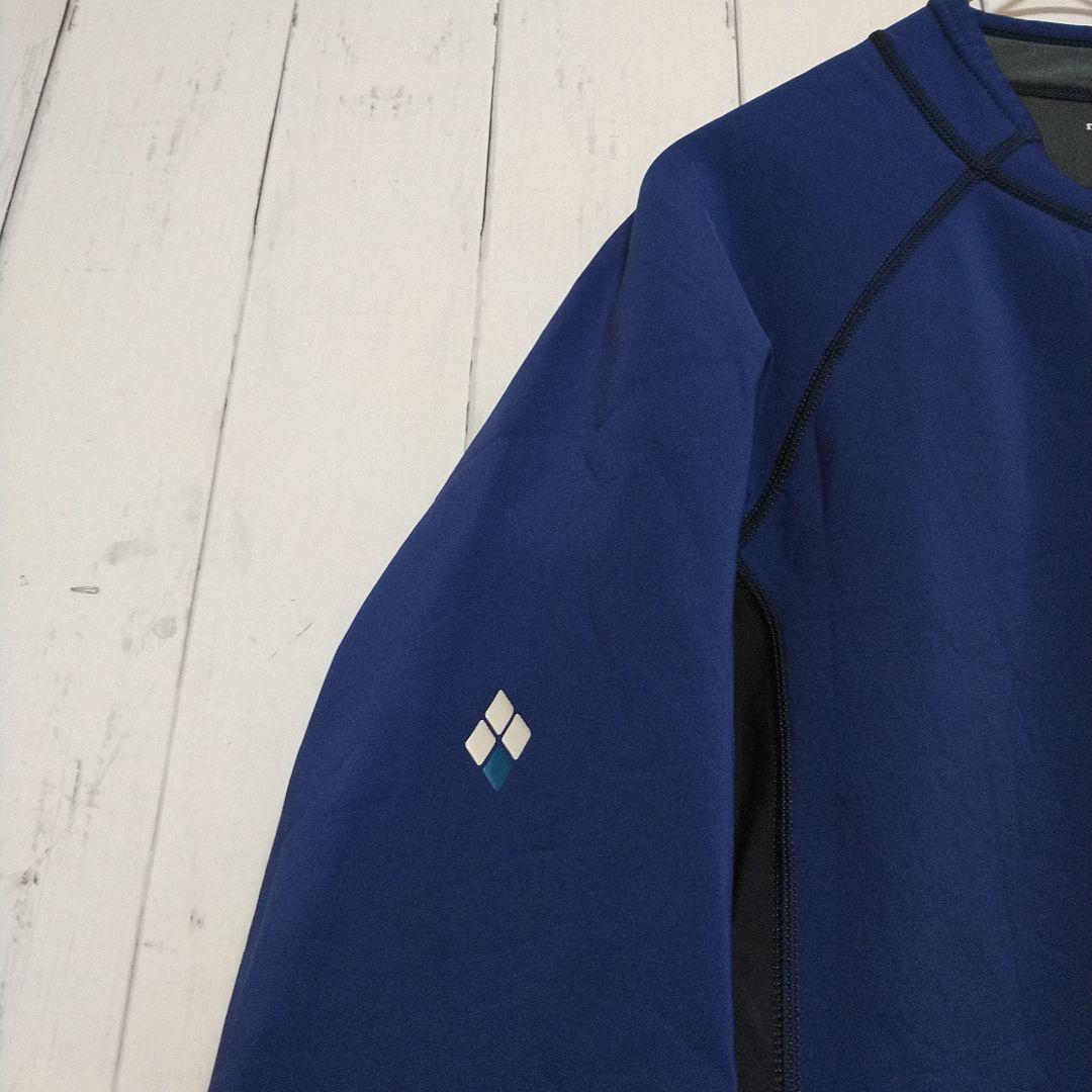 ほぼ新品　モンベル　ライト クリマプレン ロングスリーブ ジップシャツ　ＸＬ