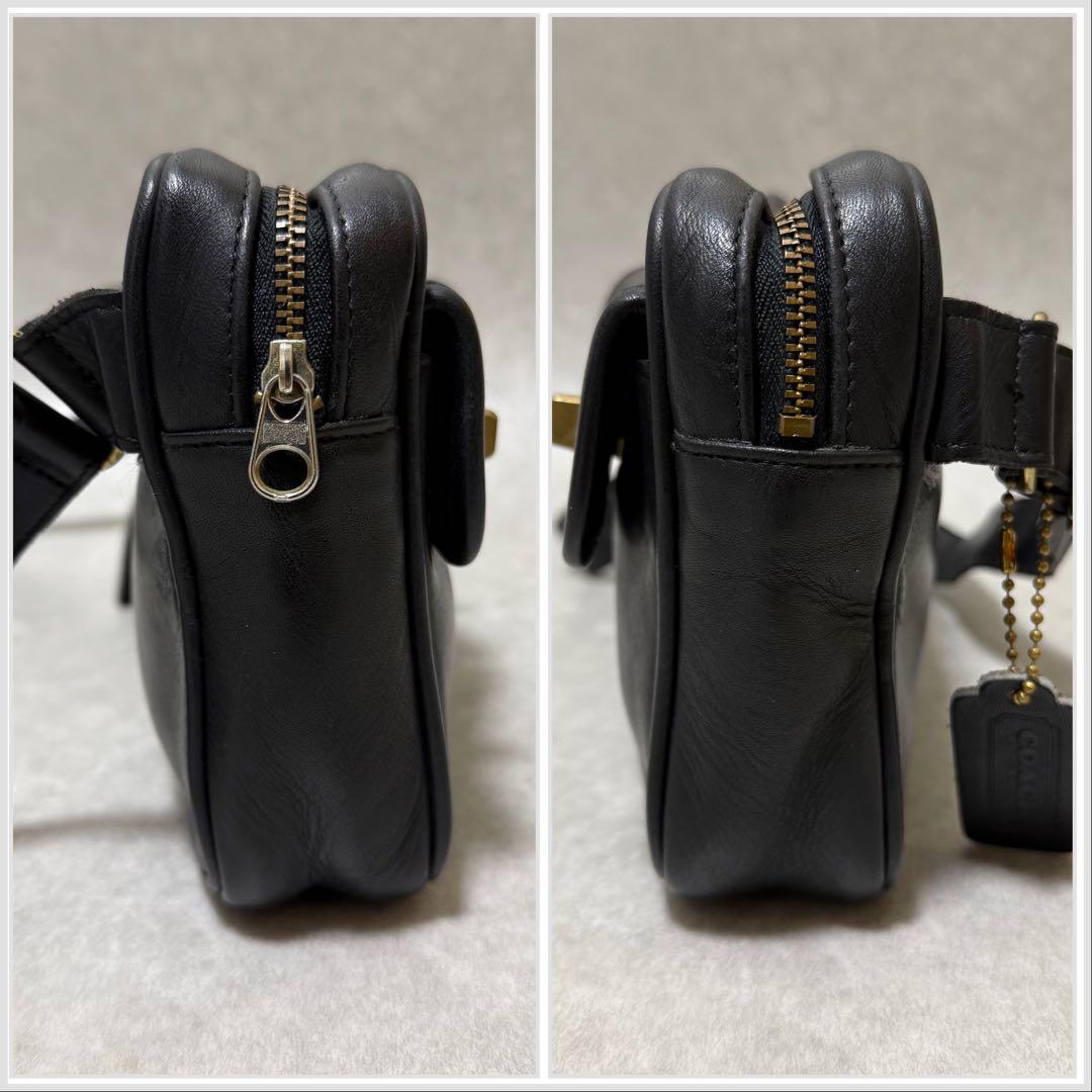 【激レア】 USA製 オールドコーチ ウエストポーチ ダブルターンロック