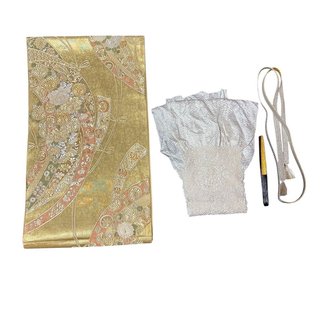 未使用近い　美品　袷　作家　正絹　黒留袖　フルセット　4点 西陣袋帯