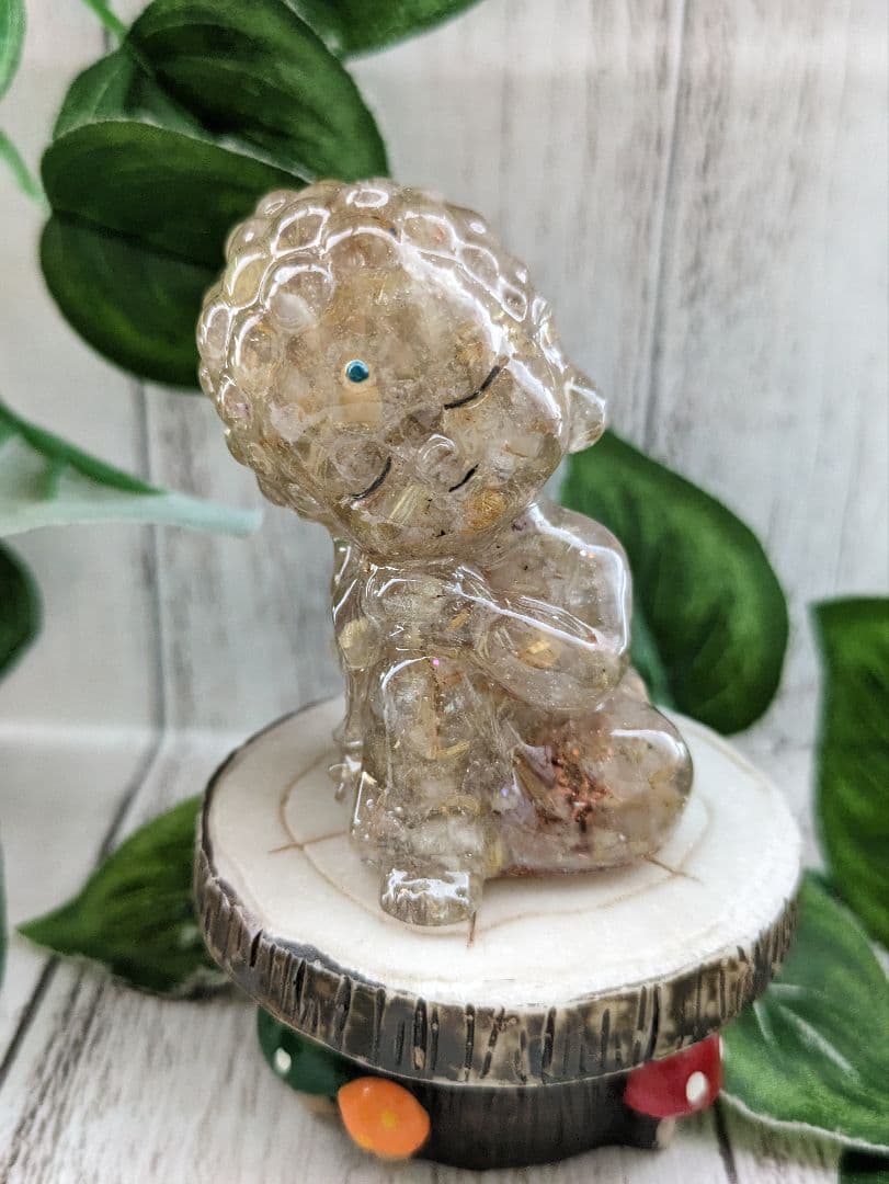 【つねりん】ミニサイズ！アクアマリンの超ネクタイねこちゃん形オルゴ☆他９点