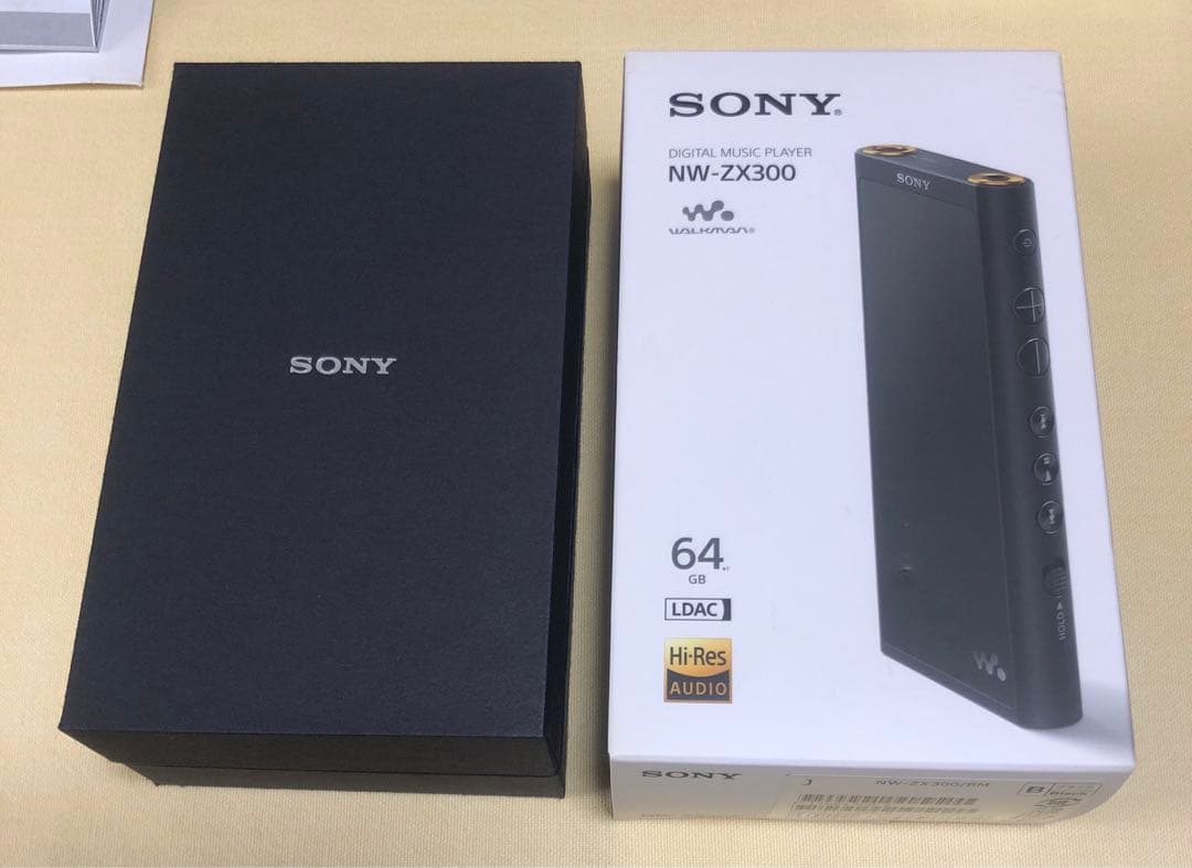 ポータブルプレーヤー SONY NW-ZX300 WALKMAN BLACK