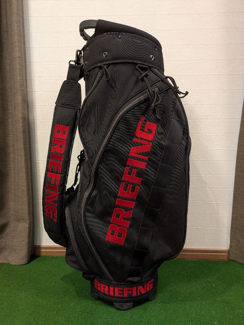 BRIEFING キャディバッグ ブラックCR-5