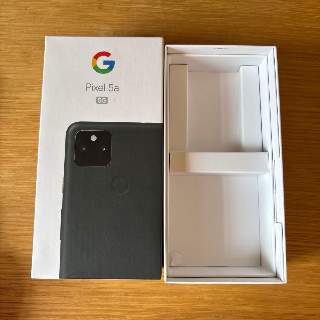 Google Pixel 5a 5G 本体 黒 箱付き