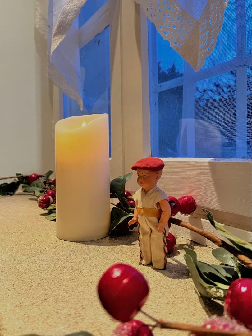 ◆フランスアンティーク｜ミニドールCヨーロッパ民族衣装バスク地方伝統少年南仏