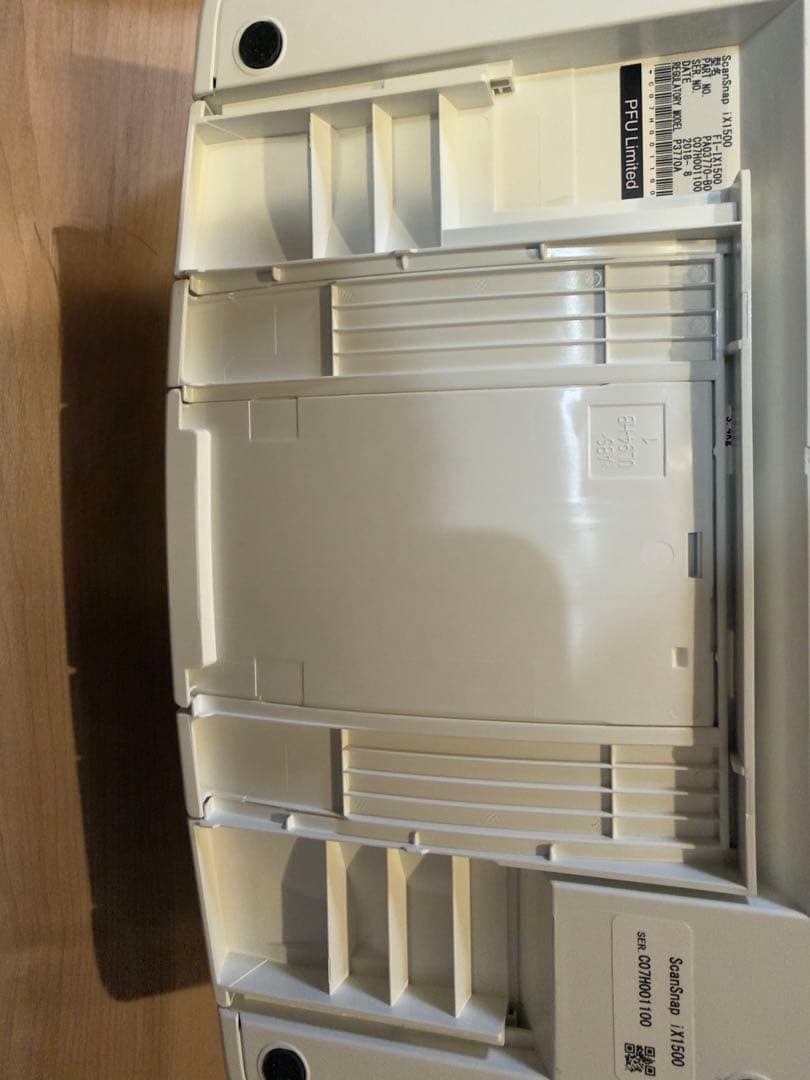 美品！3653枚 富士通 ScanSnap iX1500（白）