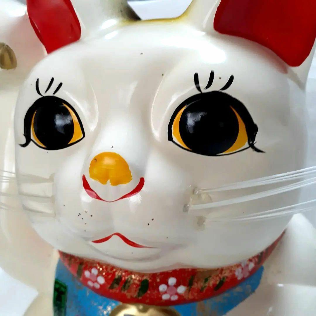 025 開運招猫 10号サイズ 高さ32cm 金運 置物 未使用 美品 元箱付