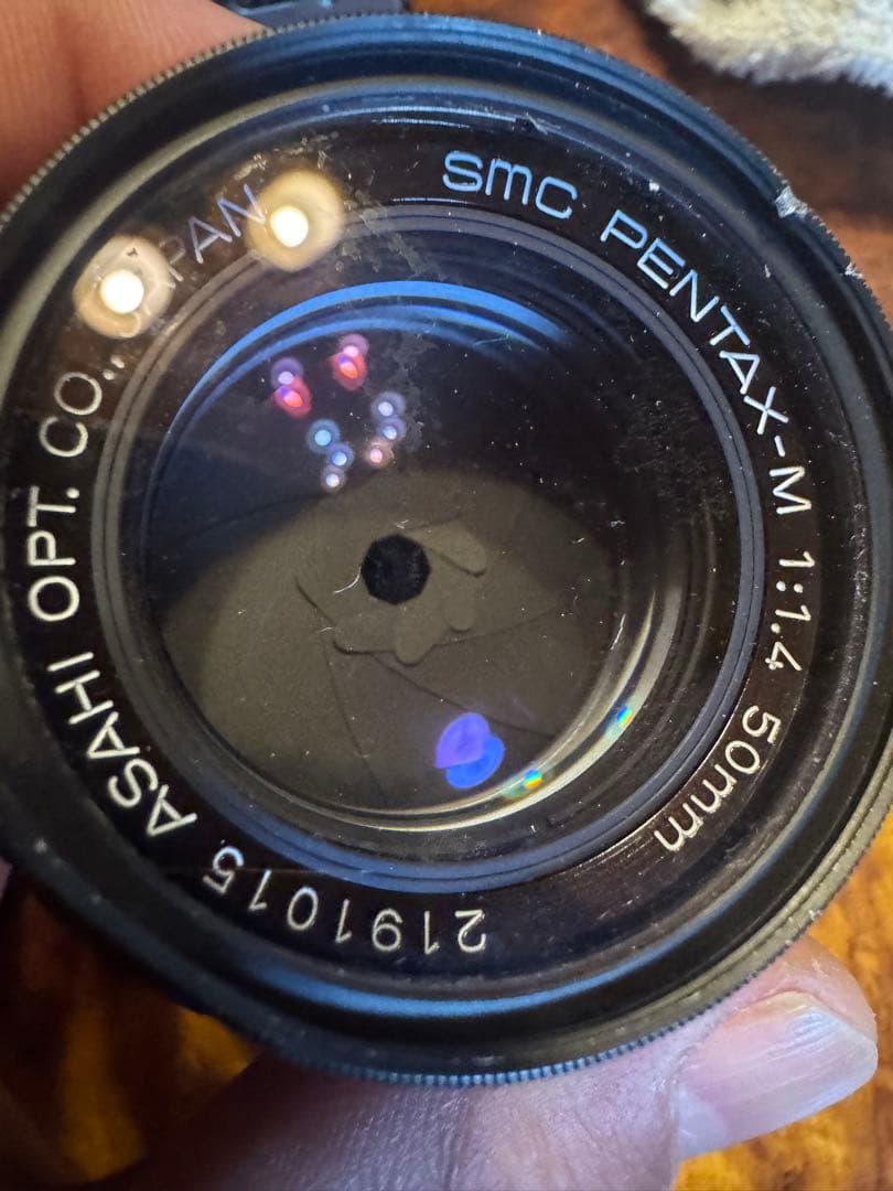 PENTAX ME レンズ２点セット　ジャンクにて