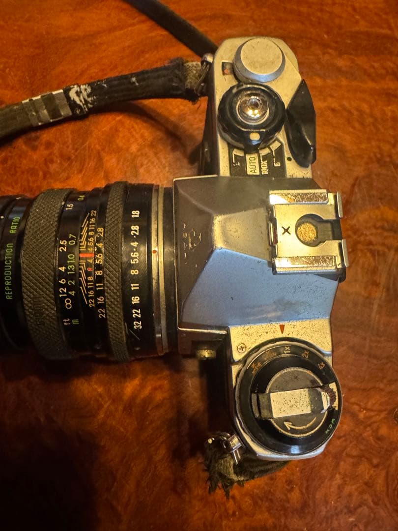 PENTAX ME レンズ２点セット　ジャンクにて