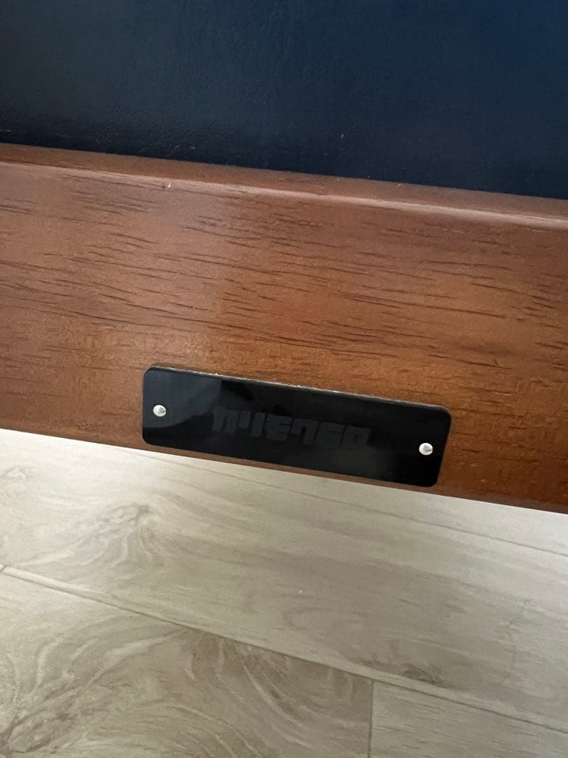 カリモク60 kチェア 2シーター　ブラック