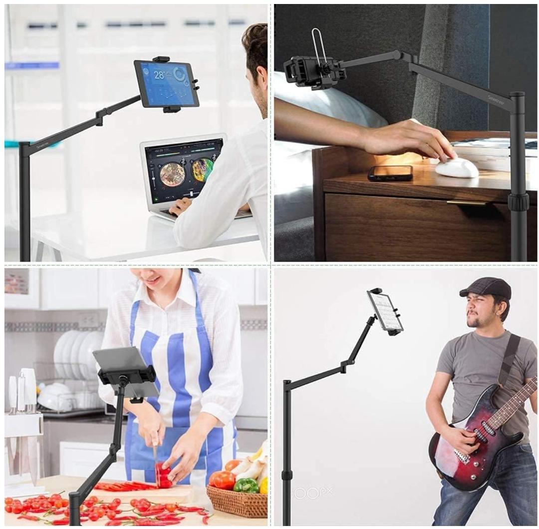 アーム・フロアースタンド】金属製　40～140cm　smatree FS100