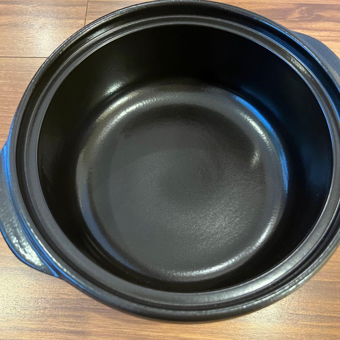 cerapot セラポットミニ チャコールブラック 19cm