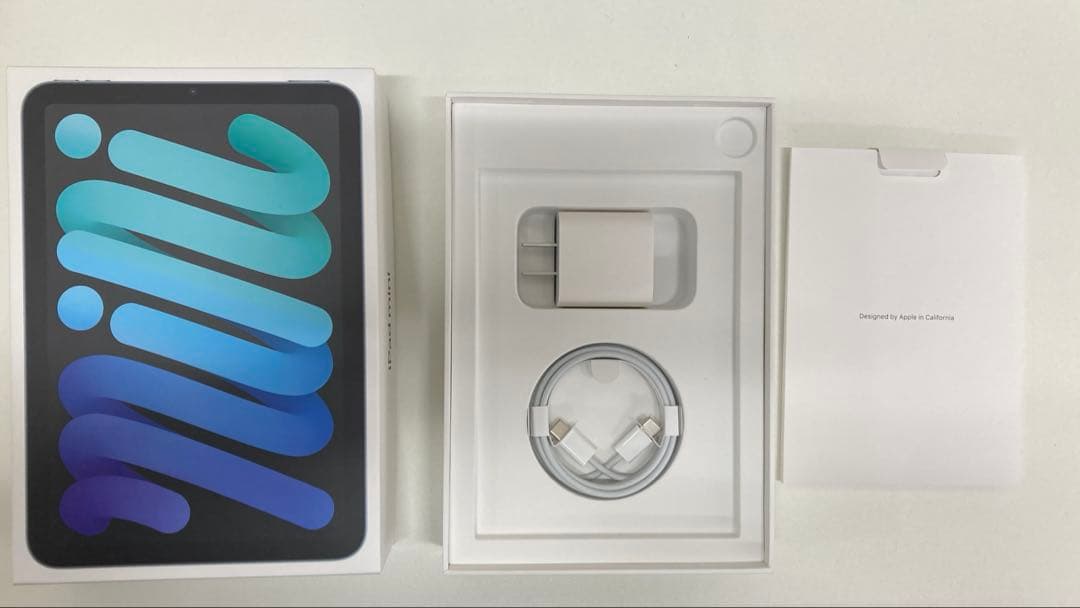 美品 iPad mini 第6 世代256GB パープル 93% セット複数付き